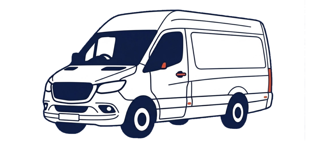 extra long wheel base van