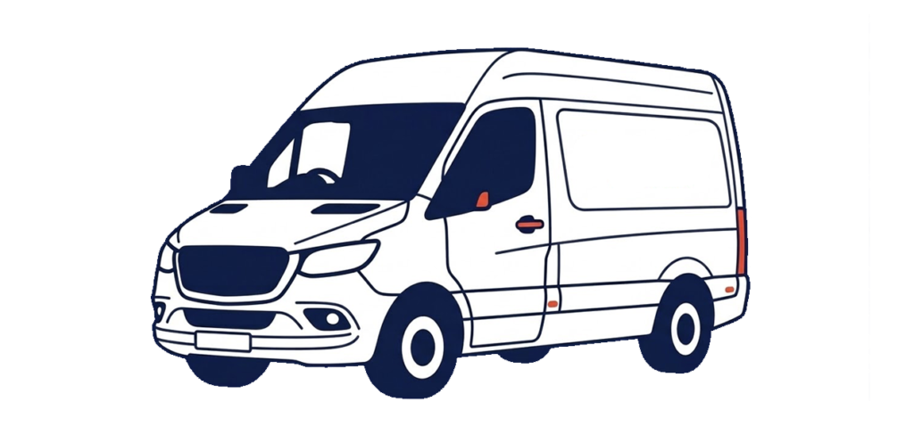 short wheel base van